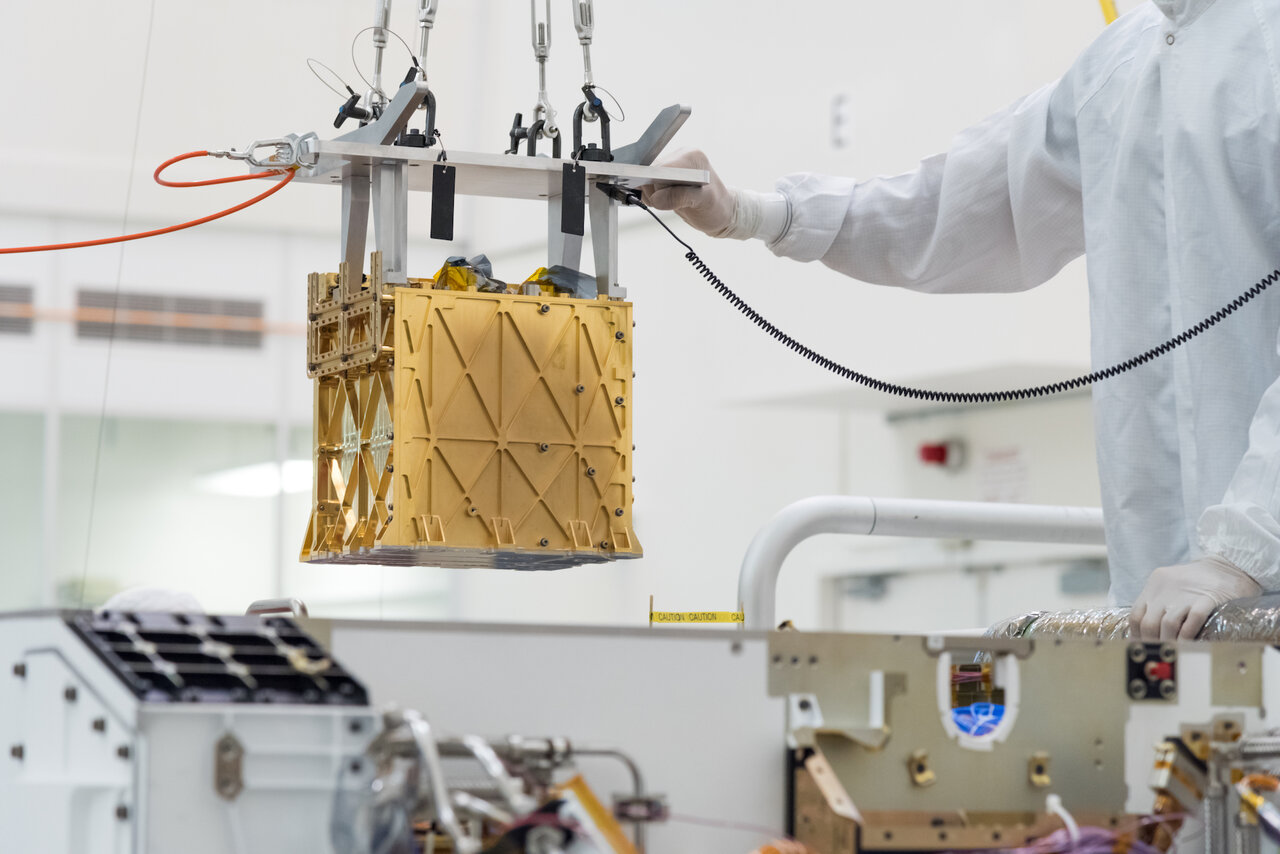 Un instrumento del Perseverance fabricó oxígeno en Marte. Foto: gentileza NASA 