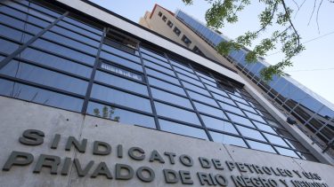 Sede del sindicato de Petroleros Privados de Río Negro, Neuquén y La Pampa . Foto: archivo Juan Thomes