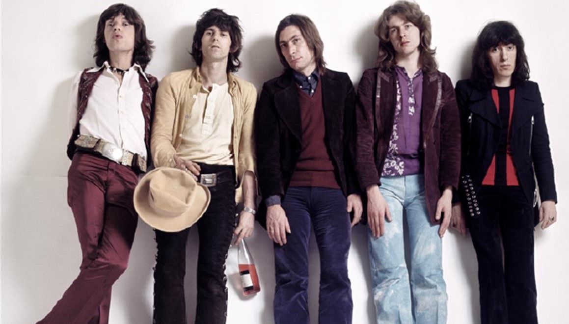 Stones del 71. Jagger, Richards, Watts, Taylor y Wyman