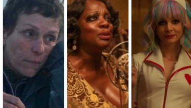 Candidatas: Frances McDormand, Viola Davis y Carey Mulligan.