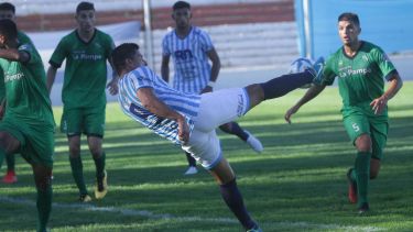 Galván puso en ventaja a Sol de Mayo. Foto: Pablo Leguizamon.