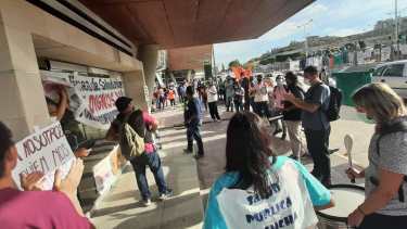 Trabajadores autoconvocados . Foto archivo gentileza.