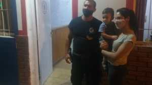 Un bombero de Neuquén salvó la vida de un nene que se estaba ahogando