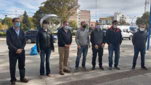 De Angeli de visita por el Alto Valle y en apoyo a la precandidatura de Tortoriello