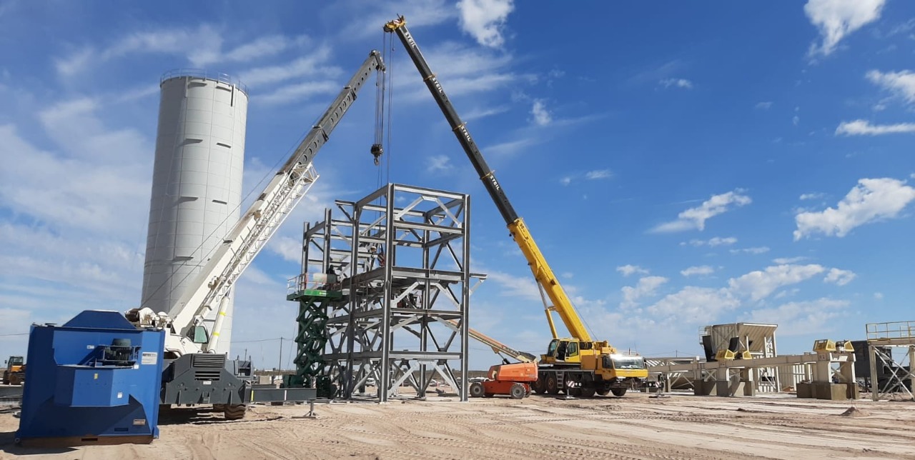 El Municipio le cedió 140 hectáreas de tierra a cambio de obras para instalar servicios. Antes de junio estarían finalizadas. Foto gentileza.