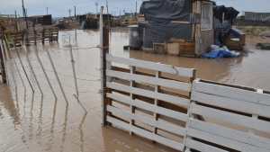 Casillas rotas y pérdidas numerosas en una toma de Neuquén tras el temporal