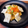 Imagen de "Cala" Calabrese se luce con este risotto con pescado frito