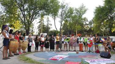 Se conformaron en abril, para llevar una voz política de mujeres luchadoras (gentileza)  