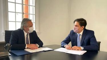 Fernández se reunió con Trotta para analizar la "presencialidad administrada" en los colegios.