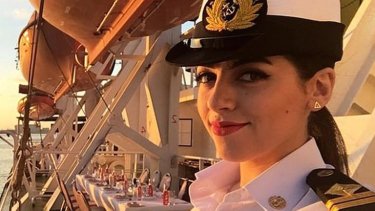 Marwa Elselehdar, de 29 años, es la primera capitana de Egipto (IG: @marwa.elselehdar)