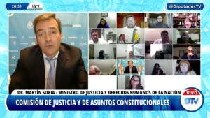 Soria pidió en Diputados «rescatar de la crisis de legitimidad» al Ministerio Público Fiscal
