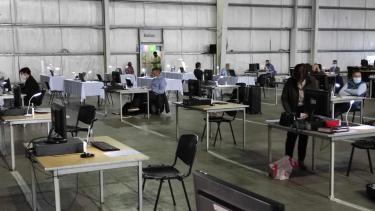 Los postulantes para ser juez federal en Bariloche rindieron su examen semanas atrás en Tecnópolis. Foto: Gentileza 