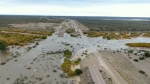 Continúa cortada la ruta 23 en la zona del arroyo Nahuel Niyeu