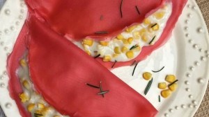 Crepes de remolacha mega fáciles