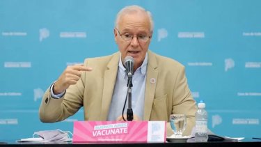 Daniel Gollán es el Ministro de Salud de la gestión de Kicillof en provincia de Buenos Aires. 