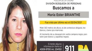 Desesperada búsqueda de una joven de Neuquén en Buenos Aires
