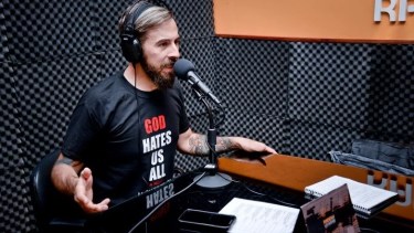 Mancusi trabaja en el diario La Nación y también en radio. Foto: gentileza Clarín.-