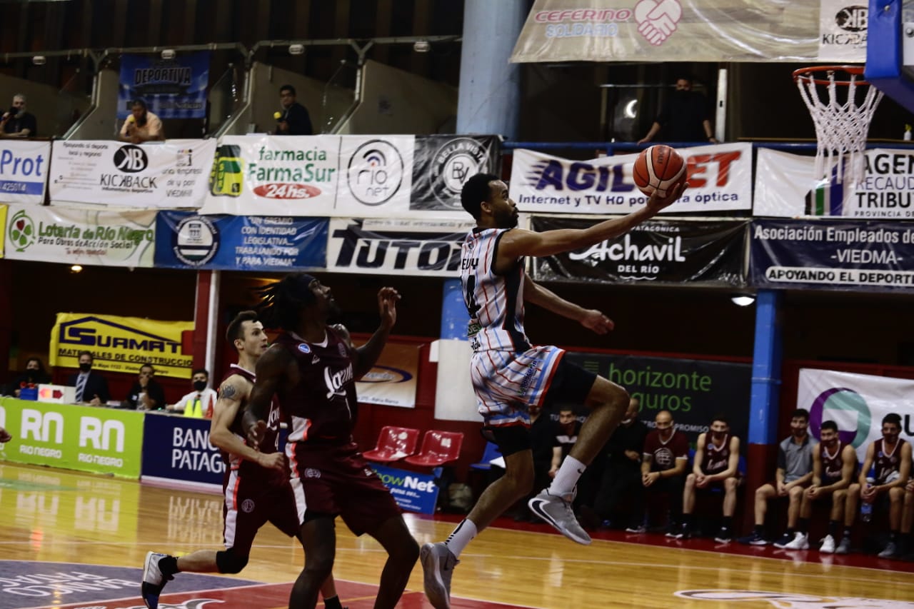 Deportivo Viedma no pudo revertir el desarrollo frente a Lanús. Foto: Prensa Deportivo Viedma.