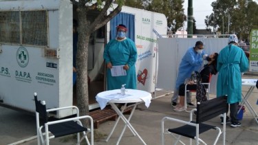 Los controles están a cargo de personal del hospital Zatti.