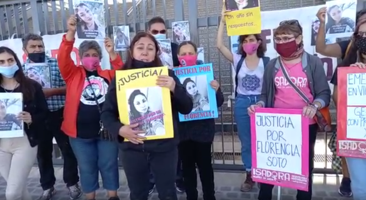 La familia de Florencia Soto insiste que fue un femicidio y culpan a Asef. (Archivo/Captura de video)