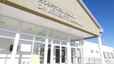 La menor fue trasladada al hospital de Allen y luego entregada a su familia, en Neuquén. (foto: archivo)