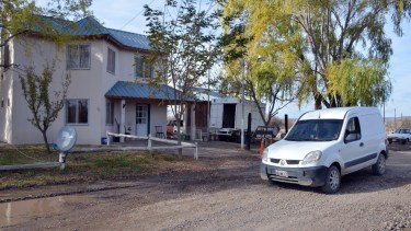 Frente al destacamento Vial en el ingreso a Valle Azul se instalaron cámaras de seguridad. (Foto Néstor Salas)