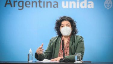 Vizzotti defendió la suspensión de clases presenciales por "todo lo que se genera alrededor de las escuelas".