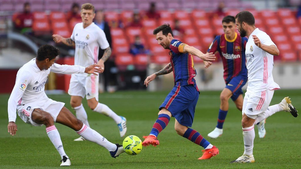Lionel Messi lleva casi tres años sin marcarle al Real. Durante ese lapso, Barcelona ganó tres clásicos, empataron uno y perdieron dos.
