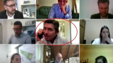 Orrego pidió disculpas por el bochornoso episodio. Foto: El Parlamentario.-