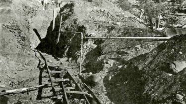 En las excavaciones participaban 22 obreros. (FOTOS; Gentileza Museo Paraje Confluencia)