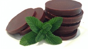 Medallones de menta para darse un gustito