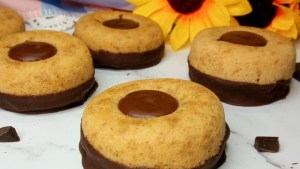 Vulcanitos de chocolate