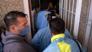 El lugar funcionaba en Quilmes, y fue allanado tras denuncias por maltratos. Foto: Carlos Brigo para Télam.-