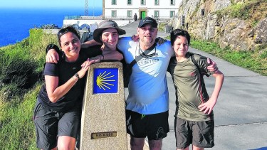 Llegar los cuatro juntos fue el mejor premio después de seis días de esfuerzo.