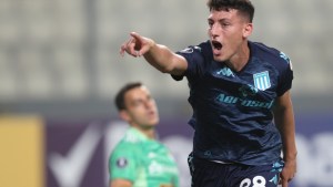 Triunfazo de Racing sobre Sporting Cristal por Libertadores en Perú