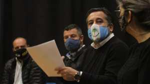 Explicaron en Rincón de los Sauces los detalles del proyecto de reparación histórica para la localidad