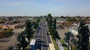 Ponen primera para la construcción del ensanchamiento de la avenida Perón en Viedma