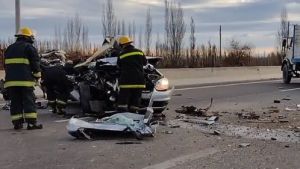 Un muerto en un accidente sobre la ruta 22, a la altura de Mainqué