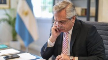 "Todas las jubiladas y jubilados empezarán el año ganándole a la inflación», afirmó el Presidente. 