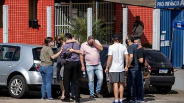 La tragedia conmocionó a la pequeña localidad de Saudades.