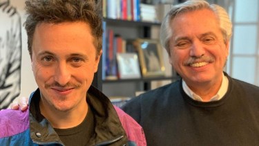 Alberto Fernández participó de una decontracturada entrevista. 