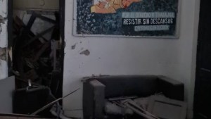 Analizan cámaras para dar con responsables del ataque al local de La Cámpora en Bahía Blanca