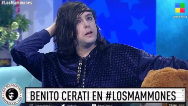 Benito Cerati recordó a su padre, al visitar América. 