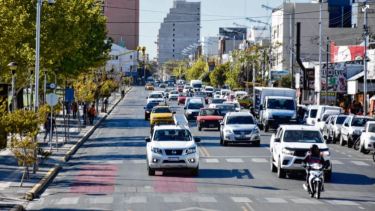 La circulación podría verse afectada si se aplican restricciones de acuerdo al proyecto nacional (Florencia Salto)
