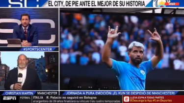 Tenso cruce entre Germán Paoloski y Christian Martin. 