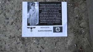 Repudio de la DAIA a panfletos que reivindican al nazismo en Viedma