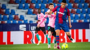 Barcelona empató con Levante y complica sus chances en la Liga de España