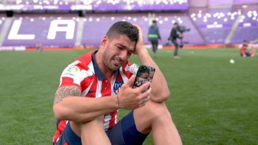 Suárez fue el goleador del Atlético en el campeonato con 21 tantos.