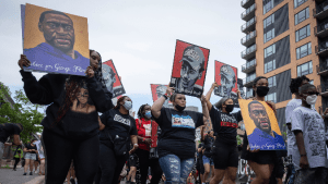 Marchas y homenajes en Estados Unidos por el aniversario del asesinato de George Floyd