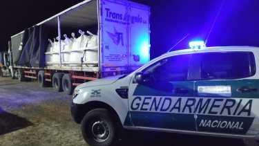 Gendarmería estuvo a cargo del operativo que se realizó en la ruta Nacional N° 3. Fotos: gentileza.